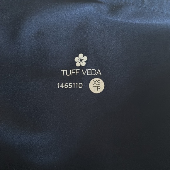 Tuff Crop Tights | Blue - Picture 6 of 6